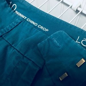 LOFT skinny chino crop size 10